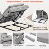 4-68Â° Lift Range Electric Adjustable Bed Backrest with Safety Rails, 300 lbs Capacity, Ideal for Elderly, Pregnancy