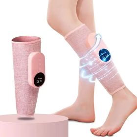 Relaxing Leg Compression Sleeves  Massage Modes with Heat for Travel, Pregnancy & Post-Workout Recovery (Quantity: 1pc)